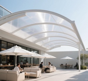 Shopping mall sunshade
