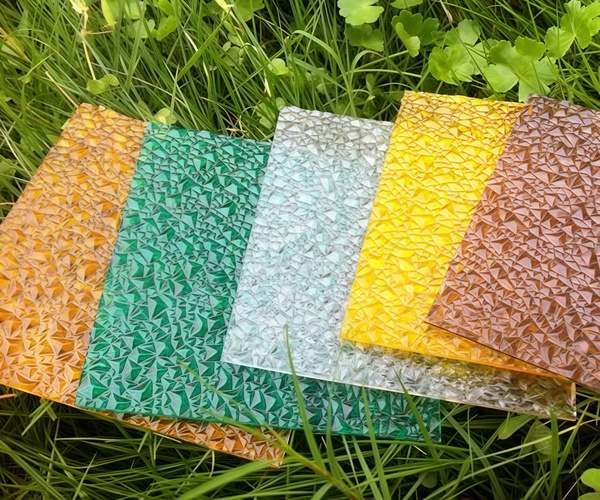 Diamond Texture Polycarbonate Sheet