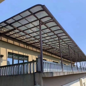 Balcony sunshade and skylight shed